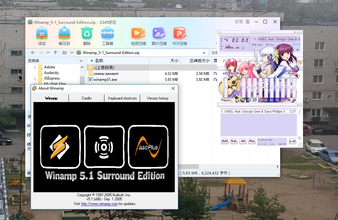 Winamp 5.1 Surround Edition